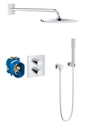 Набор для комплектации душа с термостатом GROHE Grohtherm 3000 Cosmopolitan с верхним душем GROHE Rainshower® Cosmopolitan 310 мм, хром (34627000)