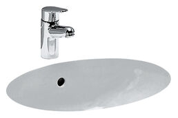 Раковина Laufen Birova 8.1119.1.000.000.1 встраиваемая снизу 53x40,5 см