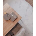 Глазурованный керамогранит Arcadia Ceramica Paradise Statuario Carving 60x120 см 1.44 м² матовый цвет белый
