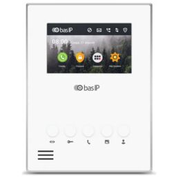 Монитор для домофона/видеодомофона BAS-IP AU-04LA WHITE белый
