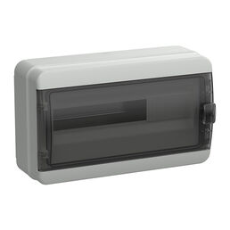 Щит распределительный навесной IEK Tekfor КМПн-18 пластиковый IP65 245х153х408 мм 18 модулей прозрачная дверь