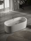 Ванна акриловая Sancos Fiori 170x80 FB04 белая