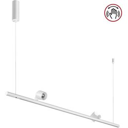 Светильник подвесной диммируемый (сенсер) Novotech Fermo 359308 OVER белый LED 14W+14W 4000K 220V