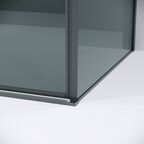 Душевой уголок Grossman Galaxy 140x90 120.K33.01.1490.42.10 без поддона, стекло тонированное, профиль графит