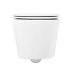 Унитаз подвесной BelBagno Tre BB8001CHR/SC c креплением и сиденьем дюропласт soft close