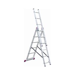 Алюминиевая универсальная лестница Krause Corda 3х6 010360