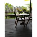 Террасная доска ДПК Holzhof Classic цвет Коричневый 3000x153x28 мм 0.459 м²