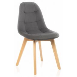 Деревянный стул Woodville Filip dark gray / wood 15101