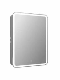 Зеркальный шкаф с подсветкой Taliente CBled 55 см TA-CBled-EL5580R с розеткой, правый