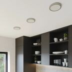 Спот светодиодный накладной влагозащищенный Inspire Sanoa M 7 м² регулируемый белый свет цвет металлик