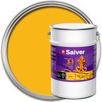 Грунт-эмаль по ржавчине 3 в 1 Saiver гладкая цвет желтый 5.0 кг
