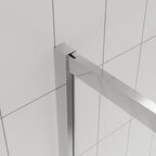 Душевой уголок Veconi Evo 110x90 E3-CH-11090-01-C9 стекло прозрачное, профиль хром, без поддона