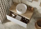 Столешница Aquaton Либерти 90 см 1A279703LYC70 дуб эльвезия