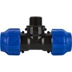 Тройник комбинированный Valfex 20x1/2"x20 мм НР полипропилен 1210022001220