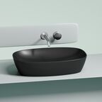 Раковина накладная Ceramica Nova Element 60 см CN6049MB черная матовая