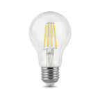 Лампа Gauss LED Filament A60 E27 6W 630lm 4100К 1/10/40