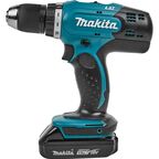 Дрель-шуруповерт аккумуляторная Makita DDF453SYE, 18 В Li-Ion 2x1.5 Ач