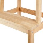 Табурет-стремянка 49.5x43x39 см каркас дерево цвет бежевый