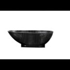 Отдельностоящая ванна Frank 180x85 F181 акрил, обсидиан