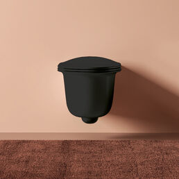 Унитаз подвесной Artceram Chic 38 см CHV001 17 00 черный матовый