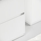 Тумба с раковиной Sancos Libra Floor LB60FW 60 см напольная, 2 ящика, белая