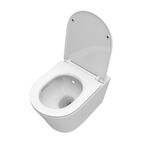 Унитаз подвесной BelBagno Tre BB5180CH-TOR/SC белый, с крышкой микролифт