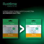 Блок выключатель с розеткой Systeme Electric Этюд 2 клавиши цвет с заземлением с крышкой IP44 цвет серый