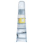 Стремянка алюминиевая Ladderbel STR-AL-6 6 ступеней, максимальная нагрузка 150 кг