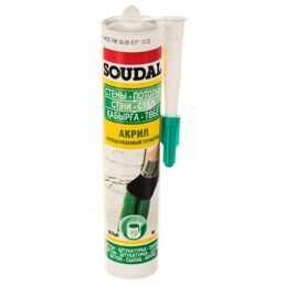 "Soudal" Герметик акриловый белый 280 мл