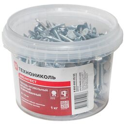 Гвоздь кровельный ершенный Технониколь 30*3,5, ведерко 1 кг