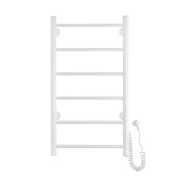 Полотенцесушитель электрический Domoterm DMT 109-6 40х80 БЕЛ EK R
