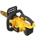 Аккумуляторная цепная пила DEWALT DCM565P1, 18 В, 30 см, 7.7 м/с, с АКБ 5 Ач и ЗУ (DCM565P1-QW)