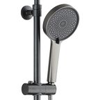 Душевая система Corsa Deco CX с верхним душем с лейкой со смесителем графит (SSFCX230SMG)