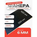 Фанера ламинированная F/W 6мм 500х1220 влагостойкая сорт 1/1 сетка