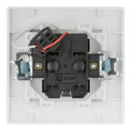 Розетка EKF Минск встраиваемая белая с USB-А (ERR16-028-100-USB)