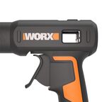 Клеевой пистолет аккумуляторный WORX WX045.9, 20В, без АКБ и ЗУ