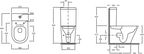 Напольный унитаз Jacob Delafon Rodin+ UJAB102-00