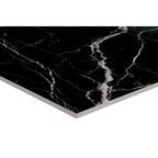 Керамогранит Arcadia Ceramica Black Spinder 60x60x0.9 см 1.44 м² глянцевый цвет черный