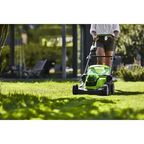 Газонокосилка аккумуляторная бесщеточная GreenWorks 2512607UD 48 В 41 см 2x4 Ач АКБ и ЗУ входит в комплект