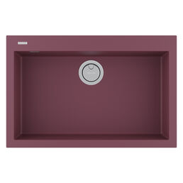 Мойка кухонная Paulmark DECORATION 76 PM937650-ME 50х76 см, merlot