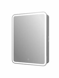 Зеркальный шкаф с подсветкой Taliente CBled 55 см TA-CBled-EL5580L с розеткой, левый