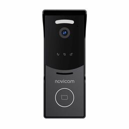 Вызывная панель Novicam STRICT MR IP WIFI BLACK, Встроенная СКУД, 2.1 Мп, 125 гр, SIP, RJ-45 или Wi-Fi, PoE или DC 12В