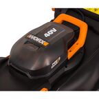 Газонокосилка аккумуляторная Worx WP771E 40 В 40 см 2x4 Ач АКБ и ЗУ входит в комплект