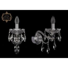 Хрустальное бра Art Classic 45962 10.25.1.165.XL.Cr.Sp подсвечник с подвесками