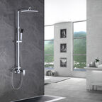 Душевая стойка Abber AF8616 с изливом, хром