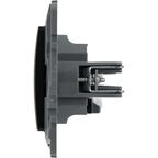 Розетка компьютерная RJ45 категория 5e UTP - Legrand Etika - антрацит