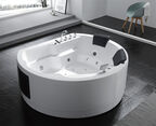 Ванна акриловая Gemy 183x162 G9063 K белая
