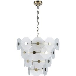 Подвесная люстра каскадная Arte Lamp Lambrusco A4069LM-7AB