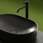 Раковина накладная Ceramica Nova Element 60 см CN6047MDH темный антрацит матовая