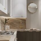 Карниз для кухонного шкафа Ньюпорт Delinia ID 220x7 см МДФ цвет белый